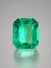 3.61 Carat 10x9 Vivacious Green Natural Loose Colombian Emerald-Emerald Cut