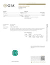 7.51 Carat GIA Certified 13x12 Investment Quality Natural Loose Colombian Emerald- Emerald Cut