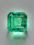 4.33 Carat 10x10 Vibrant Loose Colombian Emerald-Asscher Cut