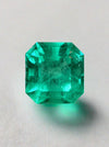 4.83 Carat 10x10 Bluish Loose Colombian Emerald-Asscher Cut