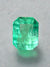 4.93 Carat 11x9 Limish Green Natural Loose Colombian Emerald-Classic Emerald Cut