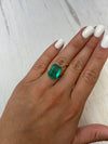9.52 Carat HUGE 15.4x11.50 Natural Loose Colombian Emerald-Emerald Cut