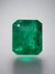 5.32 Carat 11x9 Kelly/Pure Green Natural Loose Zambian- Emerald Cut