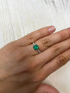 1.78 Carat 7x7 AAA+ Captivating Natural Loose Colombian Emerald-Asscher Cut