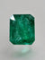 5.68 Carat 11.3x9.3 Medium Deep Green Natural Loose Zambian- Emerald Cut
