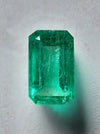 6.22 Carat 14x9 Bluish Green Emerald Cut Loose Colombian Emerald-Emerald Cut