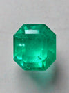 6.62 Carat Captivating Natural Loose Colombian Emerald-Asscher Cut with Clipped Corners