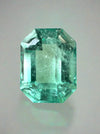 7.62 Carat 13x10 Clear Loose Colombian Emerald- Emerald Cut
