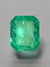 8.20 Carat 14x11.4 Medium Green Emerald Cut Loose Colombian Emerald-Emerald Cut