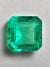 8.81 Carat 12.5x12.5 Glowing Green Natural Loose Colombian Emerald-Asscher Cut