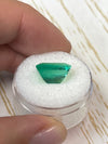 5.26 Carat 12.5x8.2 Yellowish Green Natural Loose Colombian Emerald- Emerald Cut