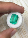 Large 12.11 Carat GIA Certified 16x12 Classic Natural Loose Colombian Emerald- Emerald Cut