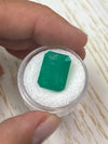 Large 12.13 Carat 15.5x11.5 Fine Natural Loose Colombian Emerald- Emerald Cut