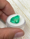 Large 13.22 Carat GIA CERTIFIED 15x13 Muzo Yellowish Green Natural Loose Colombian Emerald- Emerald Cut