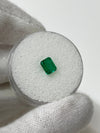 0.85 Carat 5.8x4.7 AAA+ Fine Loose Colombian Emerald-Emerald Cut