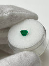 0.85 Carat 5.8x4.7 AAA+ Fine Loose Colombian Emerald-Emerald Cut
