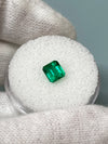 0.90 Carat 5.8x5.4 AAA+ Fine Loose Colombian Emerald-Asscher Cut