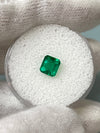 0.90 Carat 5.8x5.4 AAA+ Fine Loose Colombian Emerald-Asscher Cut