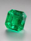 3.37 Carat AAA Vivid Muzo Natural Loose Colombian Emerald-Asscher Cut