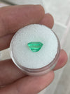 2.47 Carat 9x7 Yellowish Green Natural Loose Colombian Emerald- Emerald Cut