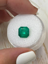 2.55 Carat Forest Muzo Green Natural Loose Colombian Emerald- Asscher Cut