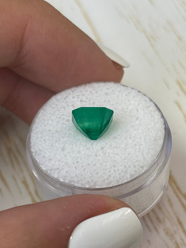 2.55 Carat Forest Muzo Green Natural Loose Colombian Emerald- Asscher Cut