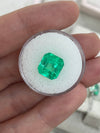 5.29 Carat 10.5x10 Vibrant Loose Colombian Emerald-Asscher Cut