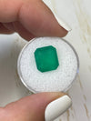 4.56 Carat 11.5x10.5 Natural Loose Colombian Emerald- Emerald Cut