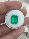 8.40 Carat 13x11 AAA+ Fine Loose Colombian Emerald-Emerald Cut