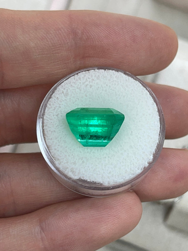 8.40 Carat 13x11 AAA+ Fine Loose Colombian Emerald-Emerald Cut