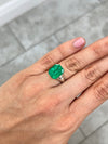 8.40 Carat 13x11 AAA+ Fine Loose Colombian Emerald-Emerald Cut