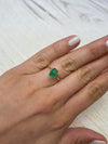 1.50 Carat 8x5 Elongated Muzo Green Natural Loose Colombian Emerald- Emerald Cut