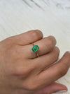 1.50 Carat 8x5 Elongated Muzo Green Natural Loose Colombian Emerald- Emerald Cut