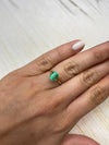 1.66 Carat VS Glowing Light Green Emerald Cut Natural Unset Colombian Emerald