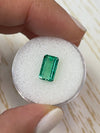 2.38 Carat 10x6 Slender Muzo Green Loose Colombian Emerald-Emerald Cut