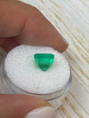 3.28 Carat 8.6x8.2 Spring Green Natural Loose Colombian Emerald-Asscher Cut