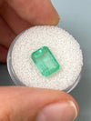 3.54 Carat 11x8 Seafoam Green Natural Loose Colombian Emerald-Emerald Cut