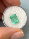 3.54 Carat 11x8 Seafoam Green Natural Loose Colombian Emerald-Emerald Cut