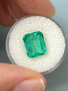 5.02 Carat 11.5x9 Crystalline Natural Loose Colombian Emerald-Classic Emerald Cut