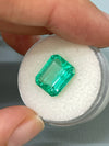 5.02 Carat 11.5x9 Crystalline Natural Loose Colombian Emerald-Classic Emerald Cut