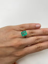 5.02 Carat 11.5x9 Crystalline Natural Loose Colombian Emerald-Classic Emerald Cut