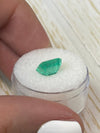 2.68 Carat 9x8 Chunky Natural Loose Colombian Emerald- Emerald Cut