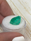 Large 10.09 Carat GIA CERTIFIED 14x13 Vivid Muzo Natural Loose Colombian Emerald-Asscher Cut