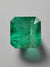 6.68 Carat 10.6x10.3 Vivid Green Natural Loose Zambian- Emerald Cut