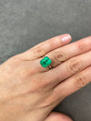 5.35 Carat 12x10 Natural Loose Colombian Emerald-Classic Emerald Cut