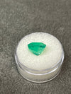6.40 Carat 11x11 Vivid Muzo Green Natural Loose Colombian Emerald-Asscher Cut