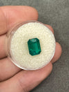 2.51 Carat GIA Certified Vivid Dark Muzo Green Natural Loose Colombian Emerald-Emerald Cut