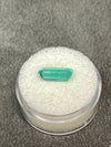 2.57 Carat Light Bluish Green Natural Loose Colombian Emerald-Elongated Emerald Cut