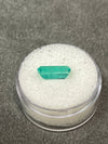 2.59 Carat Light Bluish Green Natural Loose Colombian Emerald-Elongated Emerald Cut