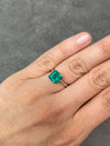2.68 Carat Natural Loose Colombian Emerald-Asscher Cut